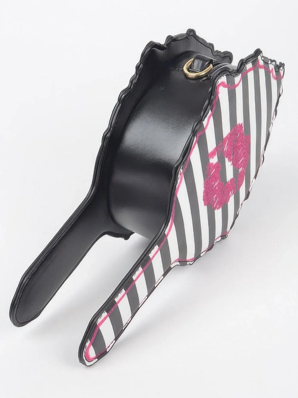 Lips Hair Brush Clutch